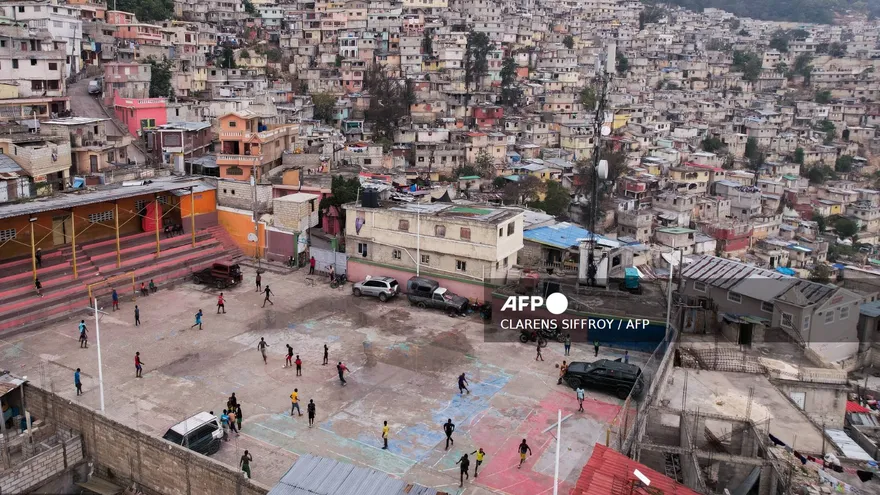 Un imagen de un barrio en Puerto Príncipe, capital de Haití.