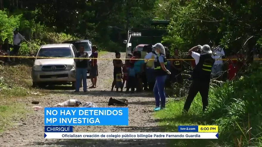 Asesinan a agricultor en Chiriquí