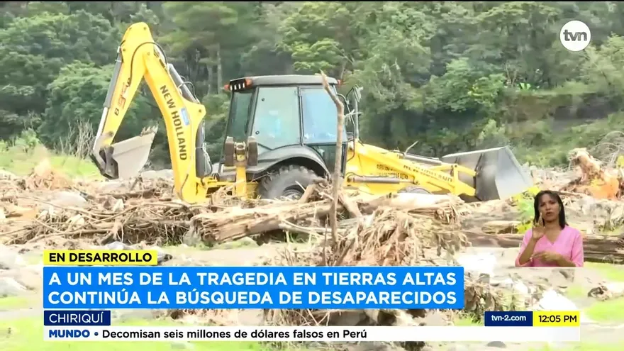 Ha casi un mes de la tragedia en Chiriquí, familias no pierden la fe de encontrar a sus seres desaparecidos.