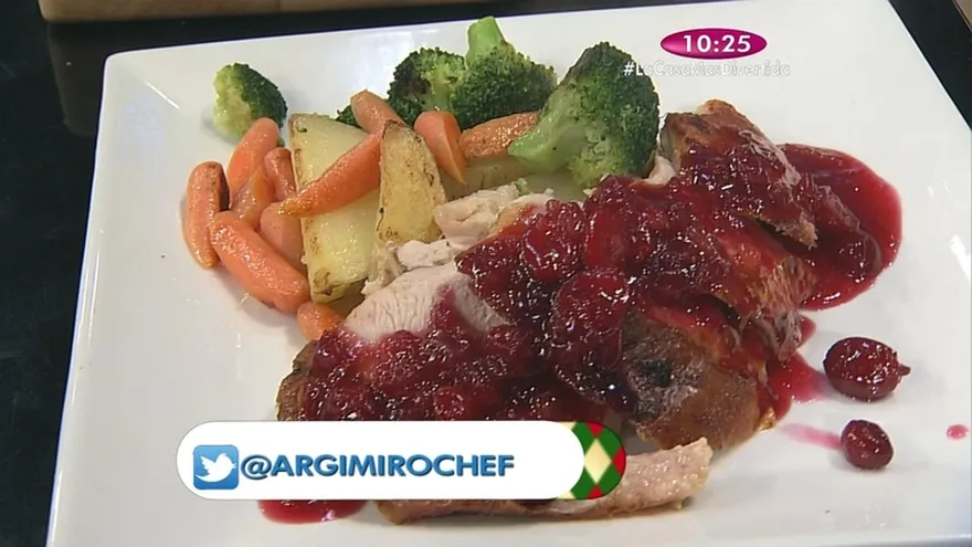 Receta - Salsa de cramberry para pavo