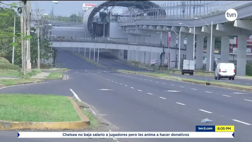 La ciudad se mantiene desierta durante cuarentena total