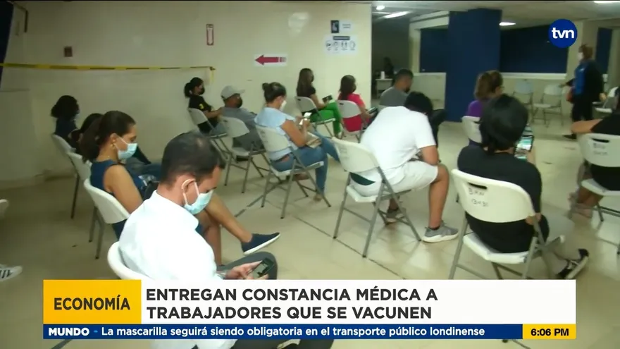 Trabajadores que se vacunen contarán con constancia médica