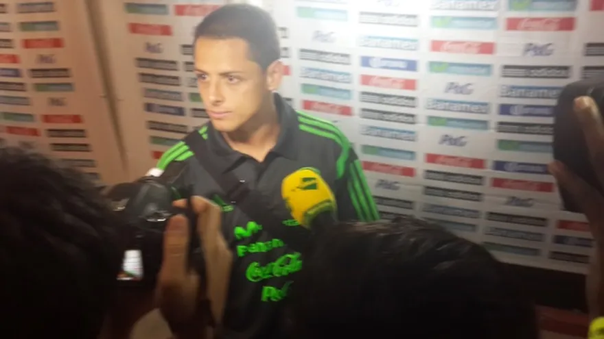 "Chicharito" sólo piensa en Panamá y no en empatar a Cuahtémoc