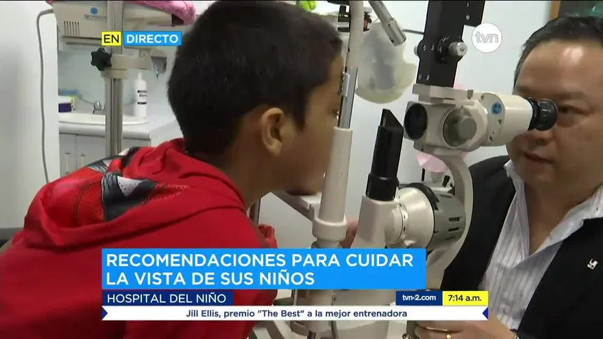 Brindan recomendaciones para cuidar la salud visual en menores