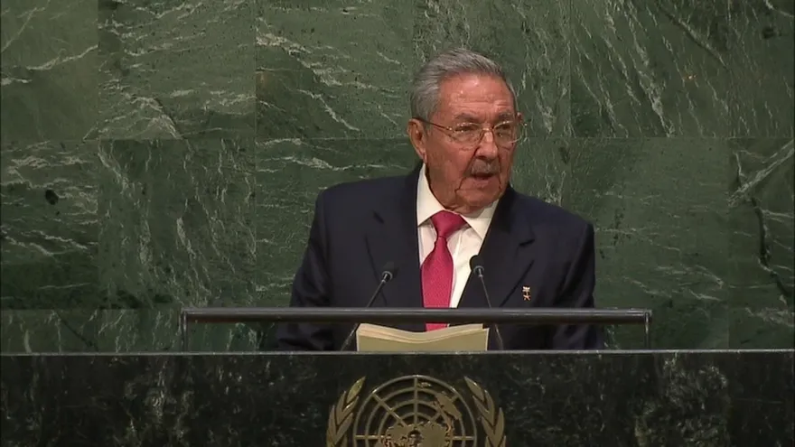 Castro pide ante la ONU el fin del embargo
