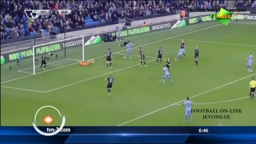 Goles / Manchester city 2-2 Burnley