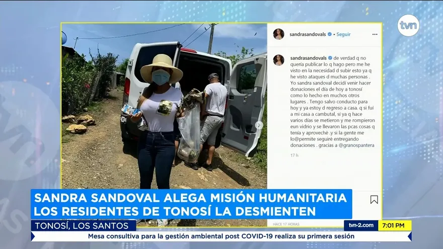 Sandra Sandoval incumple cuarentena