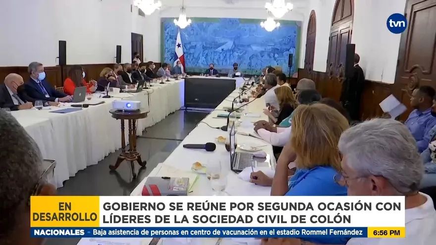 Líderes de Colón se reúnen con gobierno