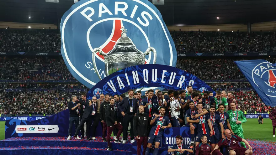 PSG campeón de la Ligue 1 y finalista de la UEFA Champions League