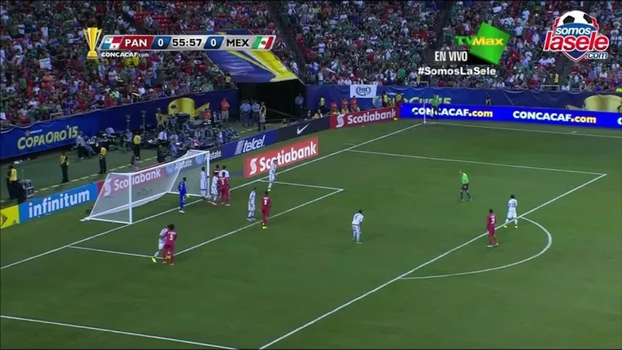Gol de Panamá contra Mexico