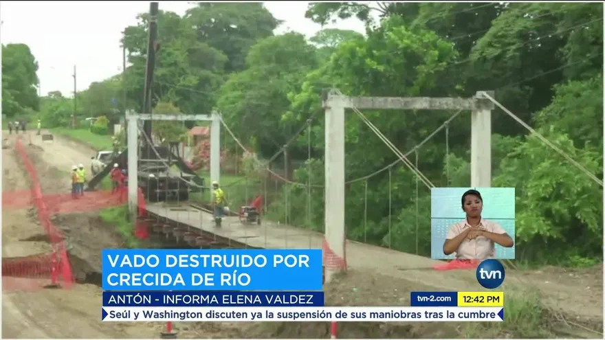 Lluvias dejan incomunicados a residentes de El Marañón de Antón