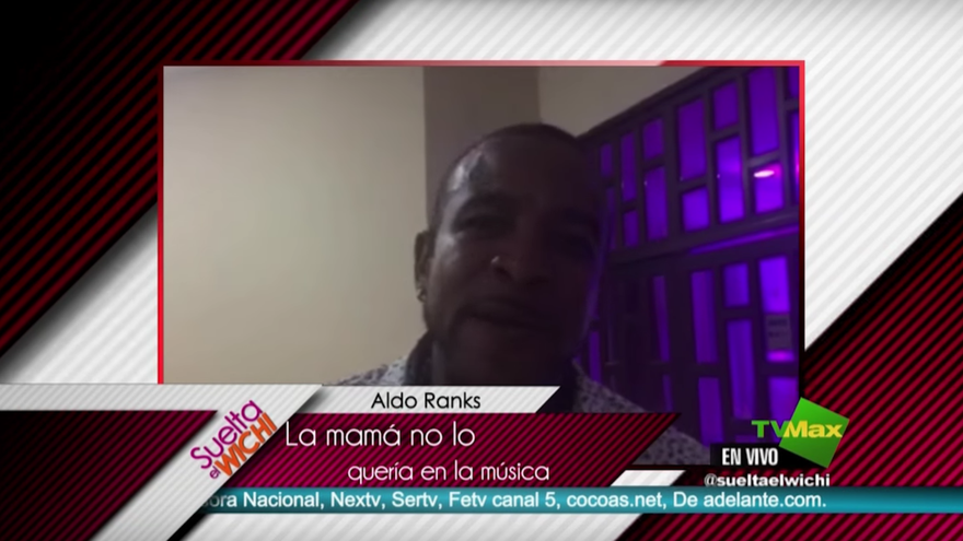 La mamá de Aldo Ranks no lo quería en la música