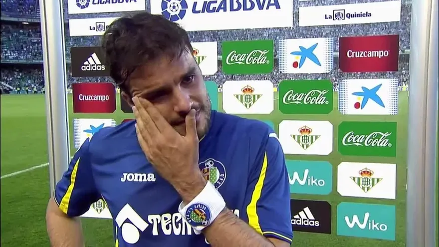 Tristeza invade al capitán del Getafe CF ante el descenso en la liga española