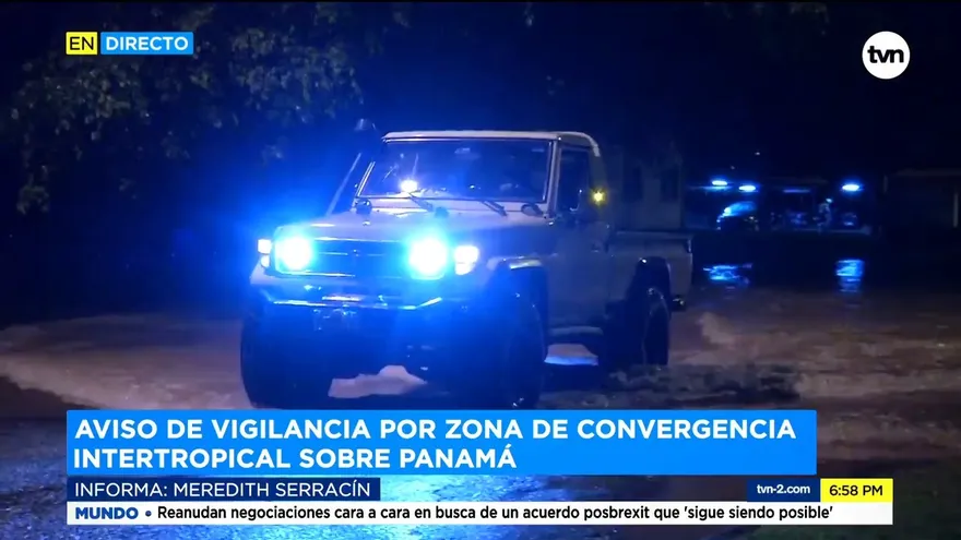 Emiten aviso ante zona de convergencia que oscila sobre Panamá