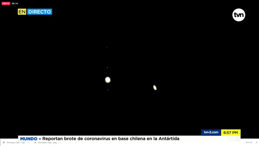 Fenómeno de la Estrella de Belén apreciado desde Coclé