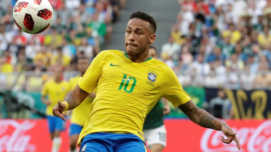 Neymar, elegido mejor jugador del partido Brasil vs. México