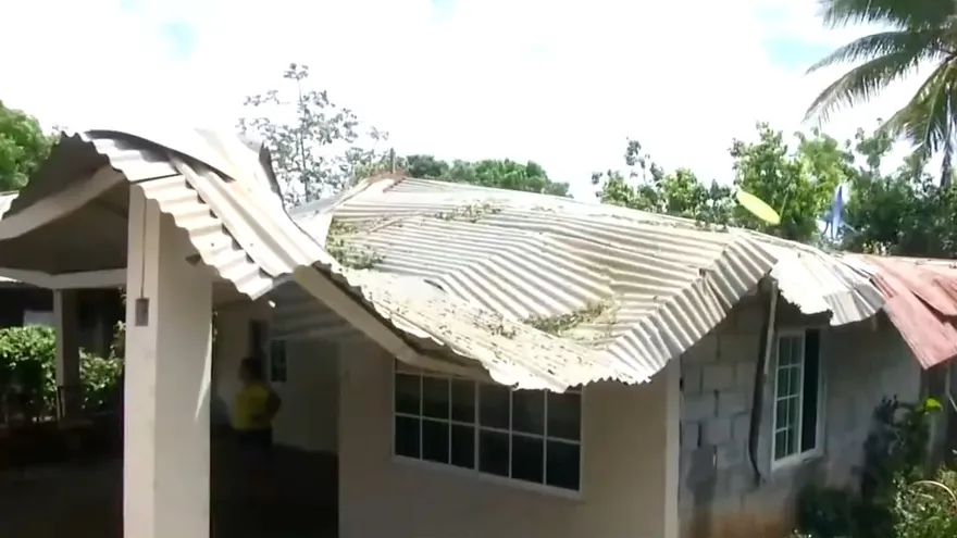 Lluvias dejan árboles caídos y daños estructurales en La Chorrera