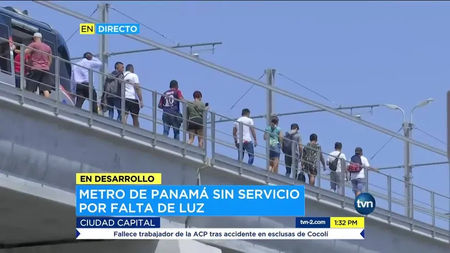 Apagón nacional por falla eléctrica