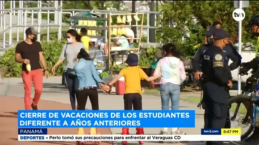 Cierre de vacaciones escolares en cuarentena