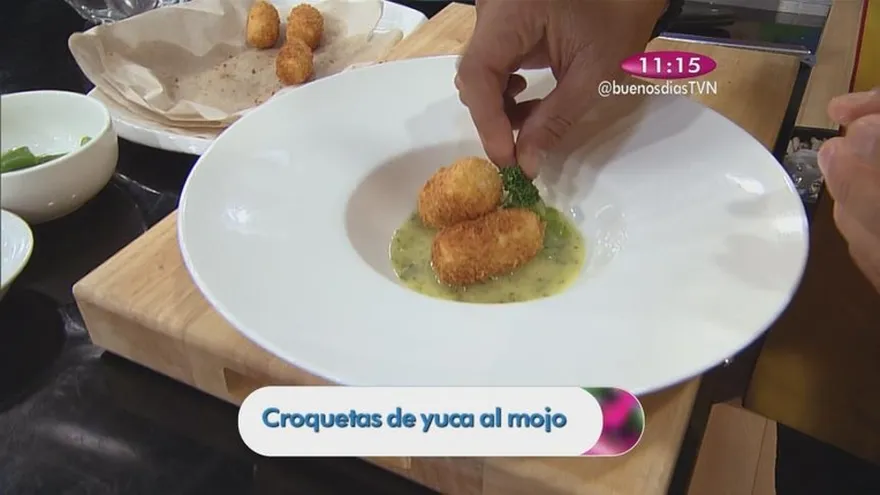 Croquetas de Yuca al Mojo