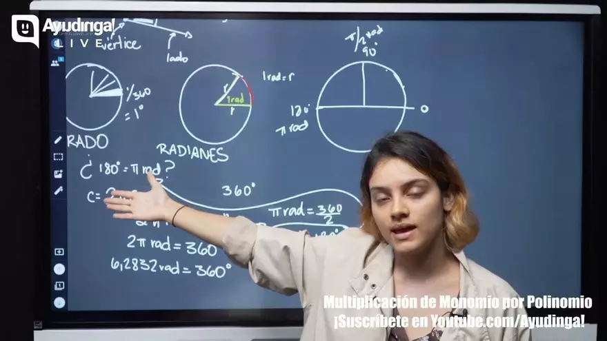 Ayudinga Mátemáticas 10° - Trigonometría - Ángulos y Medidas 6 de julio de 2020