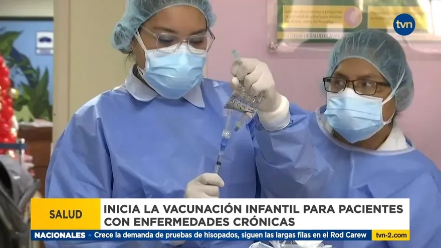 Inicia aplicación de dosis pediátricas en Chiriquí