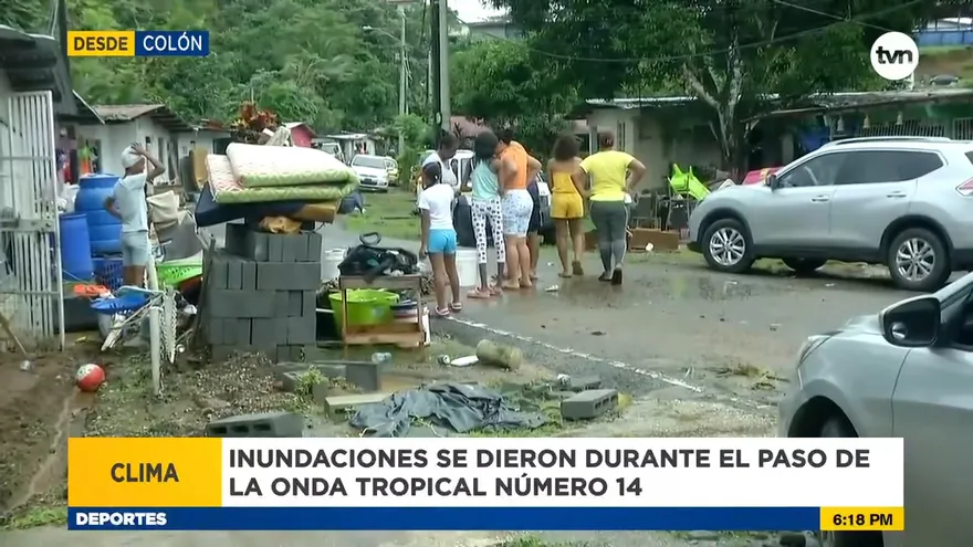 Más de 200 familias afectadas por inundaciones en Colón