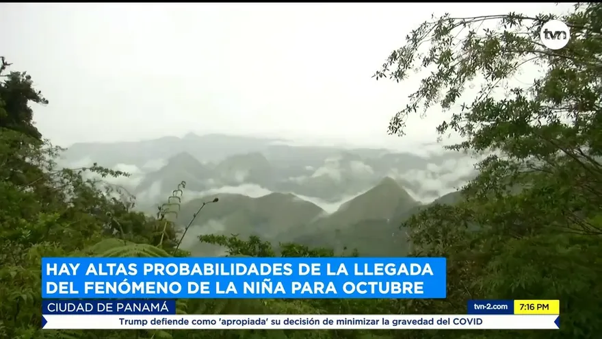 Probabilidades de la llegada del Fenómeno de la Niña para octubre
