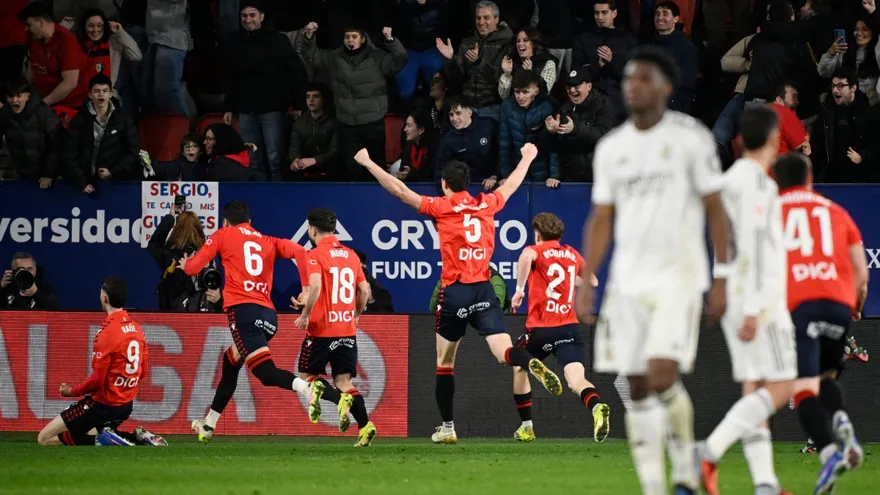 Osasuna vs Real Madrid resultado