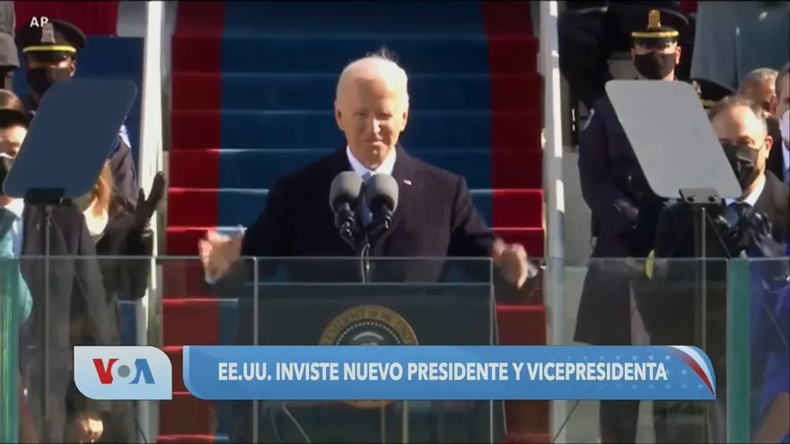 Primer discurso de Joe Biden como presidente de Estados Unidos Id.