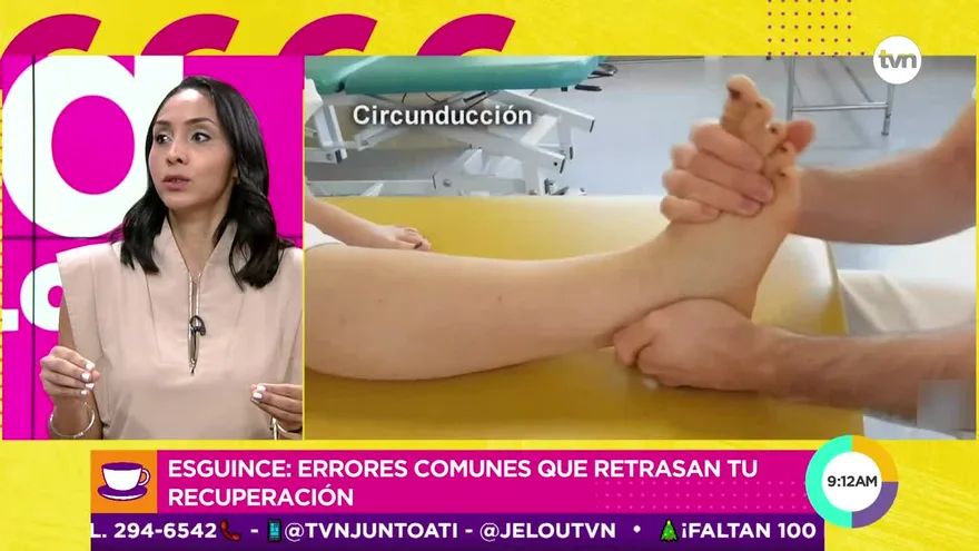 Claves para Sanar un Esguince