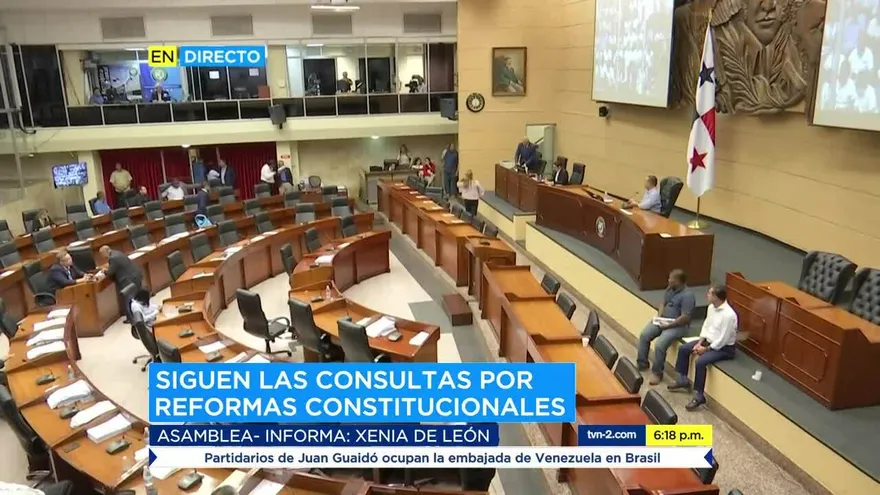 Continúan consultas sobre reformas constitucionales en la Asamblea