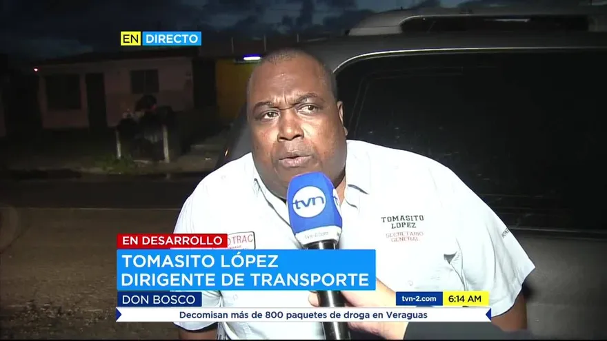 Reacción de transportistas en Don Bosco