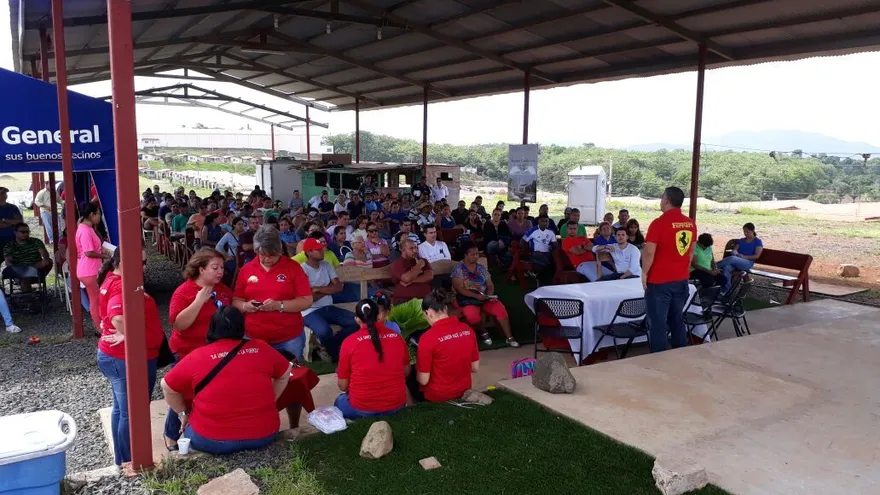 Este domingo se realizó una reunión con la Policía Nacional.