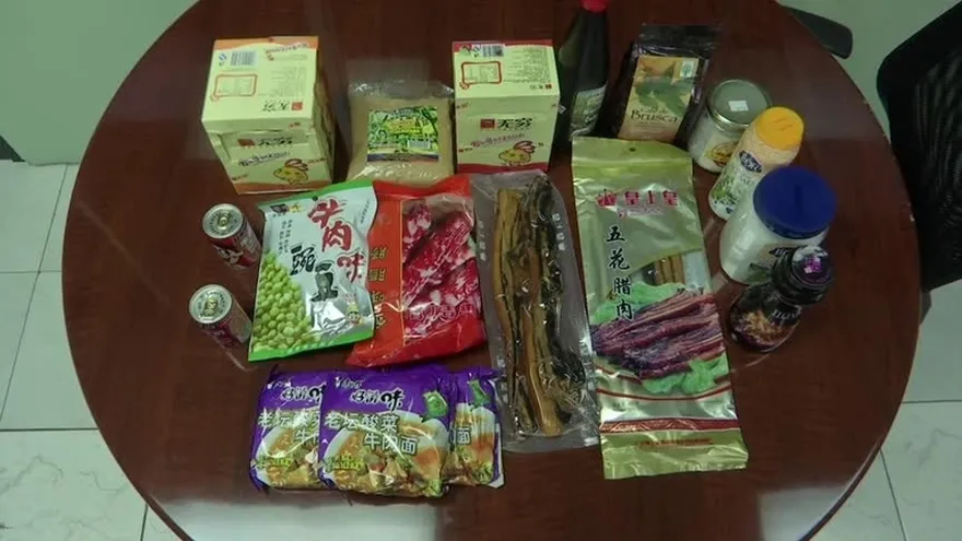 El destino de los alimentos ilegales