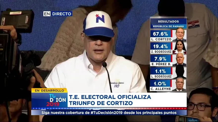 Pedro Miguel González felicita a Laurentino Cortizo por su victoria