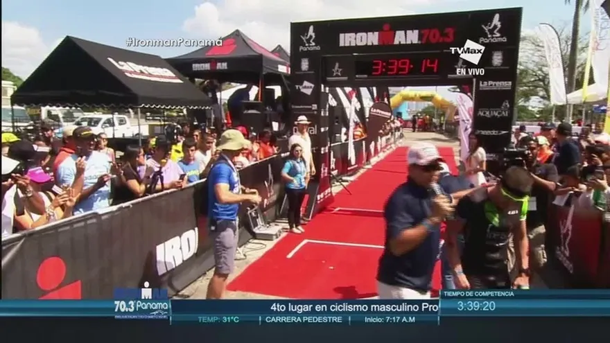 Lionel Sanders es el rey del Ironman 70.3 Panamá 2016