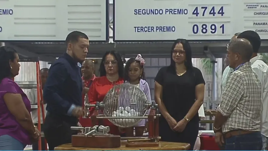 Sorteo de la Loteria.