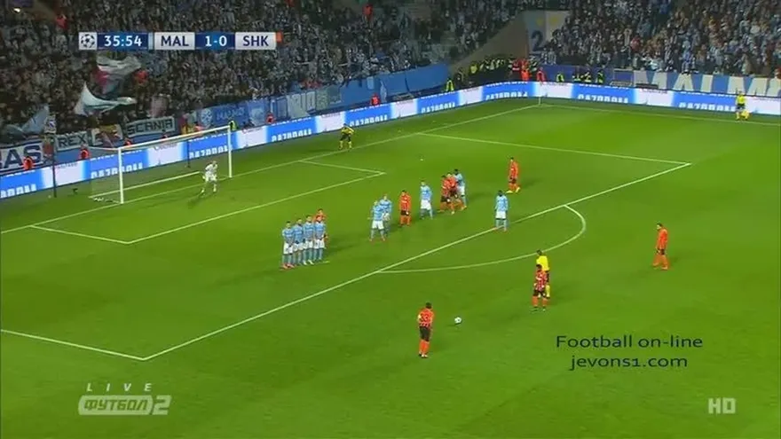 Malmoe FF ganó 1-0 a Shakhtar Donetsk