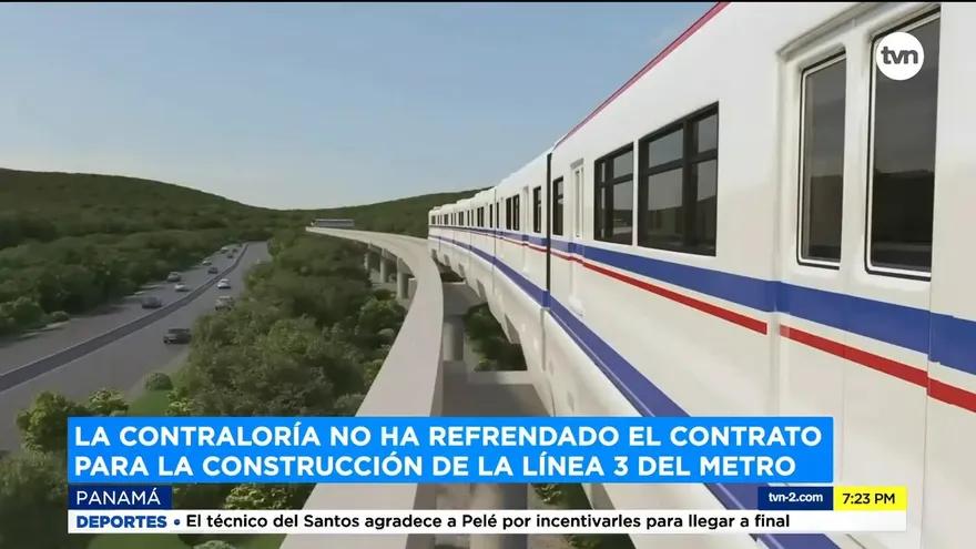 Contrato para Línea 3 del Metro sigue sin refrendo