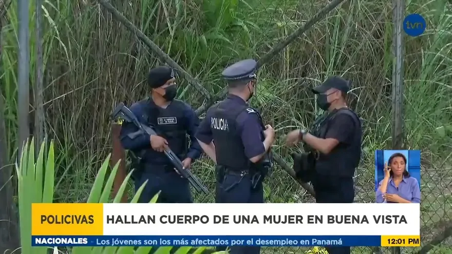 Encuentran el cuerpo sin vida de una mujer en Colón
