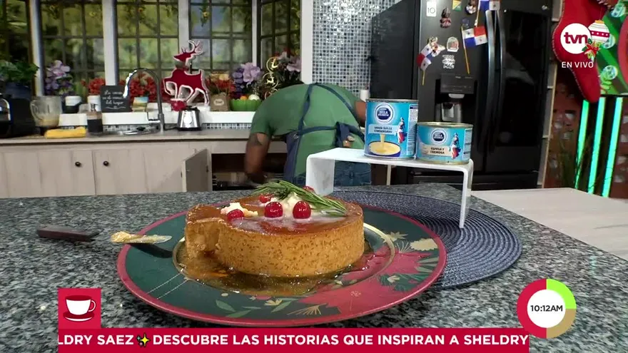 Receta: Flan Navideño