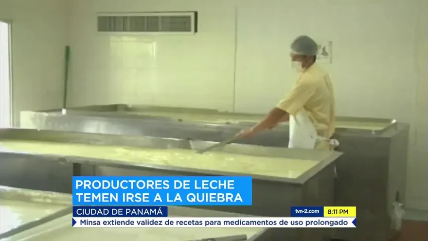 Productores de leche denuncian pérdidas