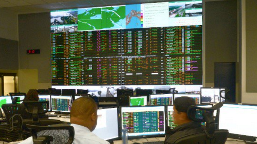 El Centro de Control de Tráfico Marítimo del Canal de Panamá