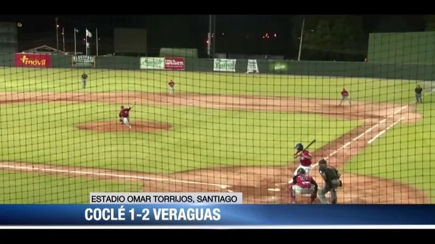 Béisbol mayor: Coclé 1-2 Veraguas