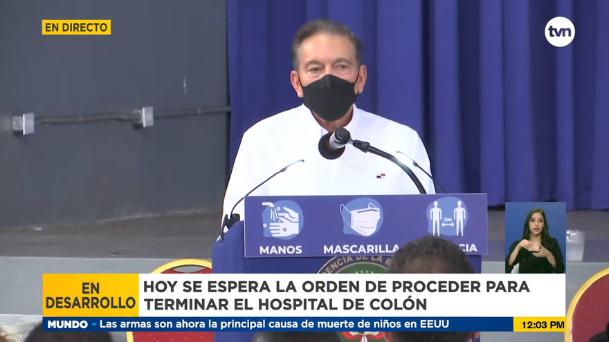 Entregan orden de proceder a consorcio encargado de construir nuevo hospital Manuel Amador Guerrero