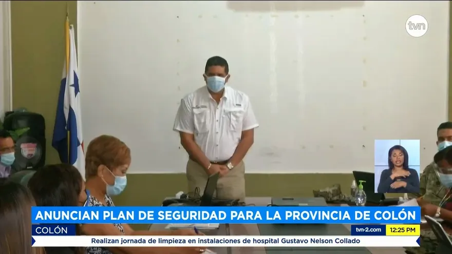 Anuncian plan de seguridad para Colón