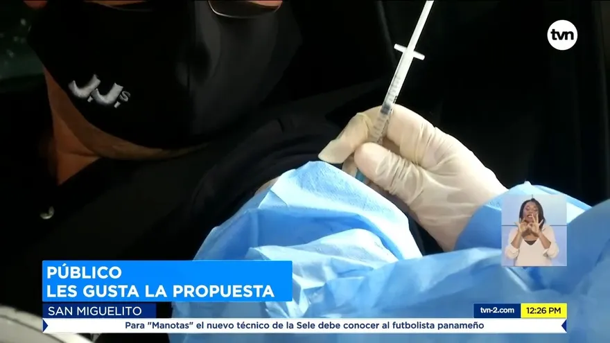 Vacunación express en San Miguelito