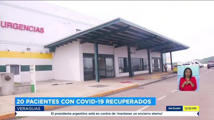Veinte personas se han recuperado de COVID-19 en Veraguas