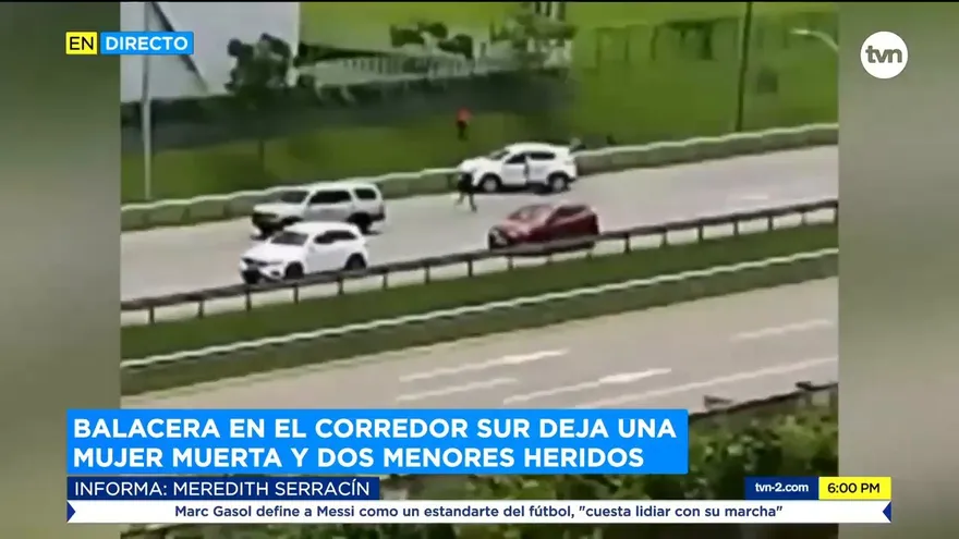 Ministerio Público inicia investigaciones por incidente en el Corredor Sur, donde murió una mujer